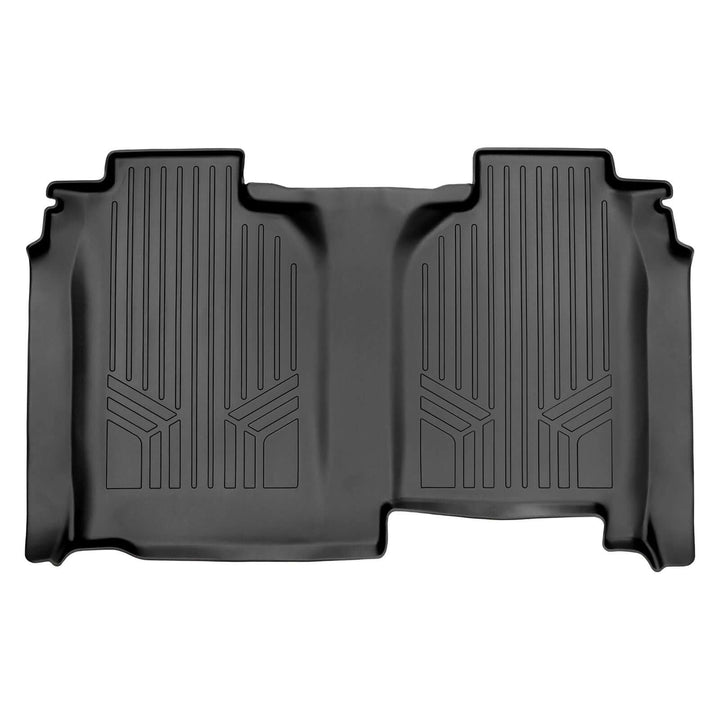 SmartCoverage™ Floor Liners For 2019-2026 Chevy Silverado 1500 Crew Cab (1st Row Bucket) | Carpet | [No 2nd Row Storage]