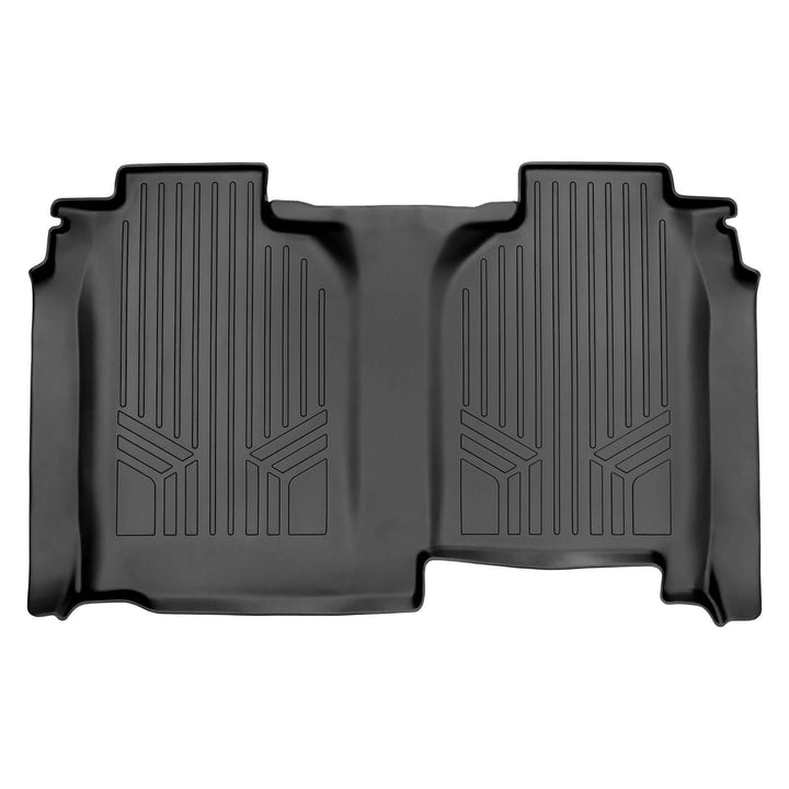 SmartCoverage™ Floor Liners For 2019-2026 Chevy Silverado 1500 Crew Cab (1st Row Bench) (No OTH) | Carpet | [No 2nd Row Storage]