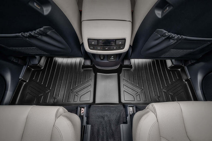 SMARTLINER Floor Liners for 2020-2025 Hyundai Palisade (2nd Row Bucket) and No In Between Coverage