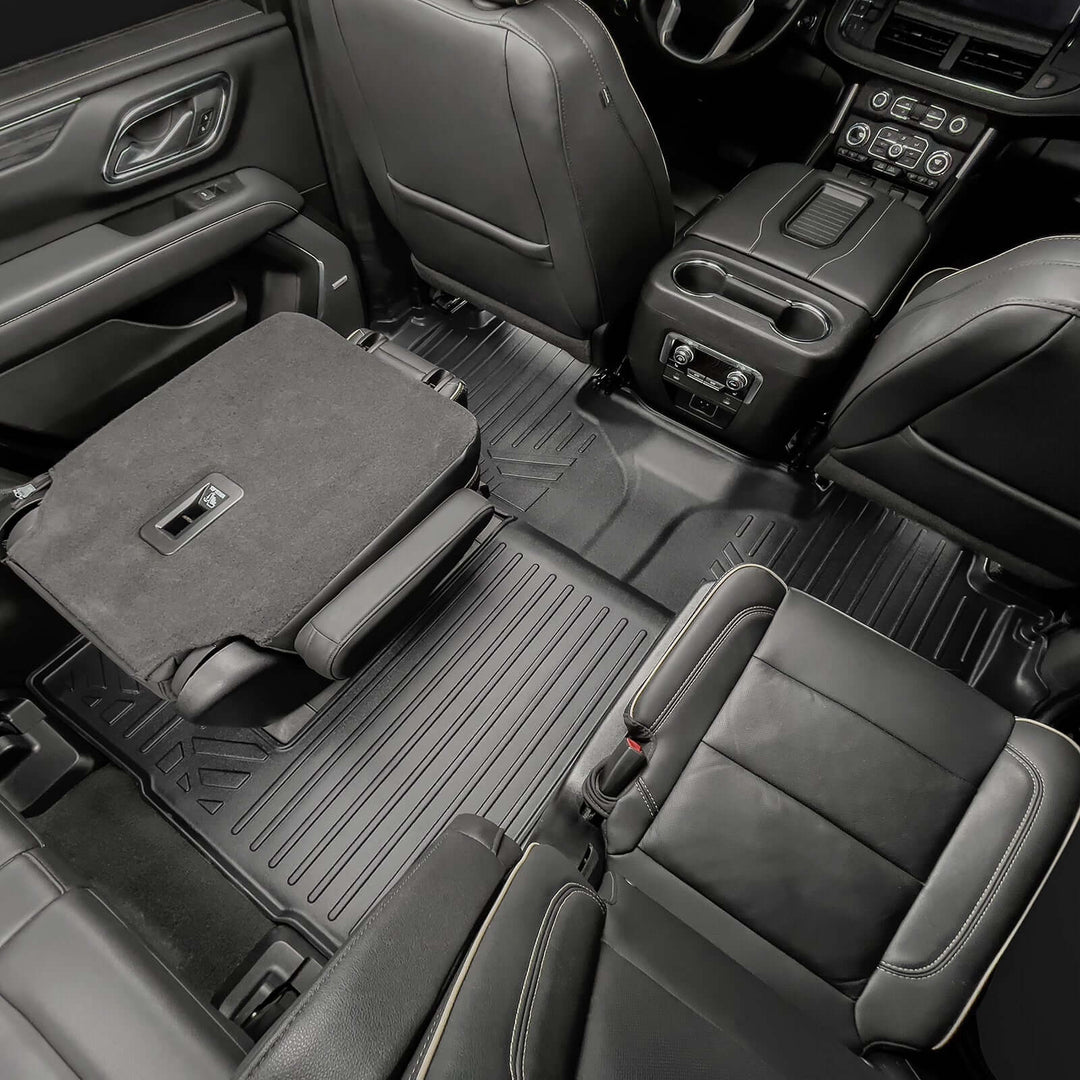 SMARTLINER Floor Liners for 2021-2025 Chevrolet Tahoe/ GMC Yukon (2nd Row Bucket)