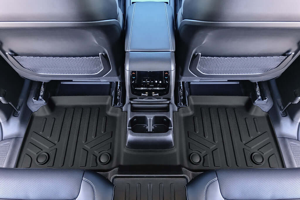 SMARTLINER Floor Liners for 2021-2026 Jeep Grand Cherokee L (2nd Row Bucket) With Center Console
