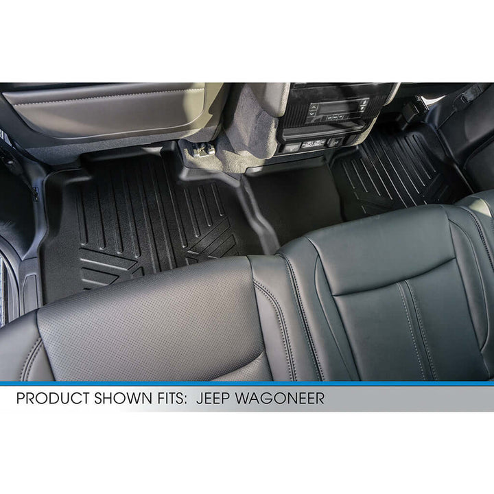 SMARTLINER Floor Liners for 2022-2025 Jeep Grand Wagoneer (8 Passenger Model)