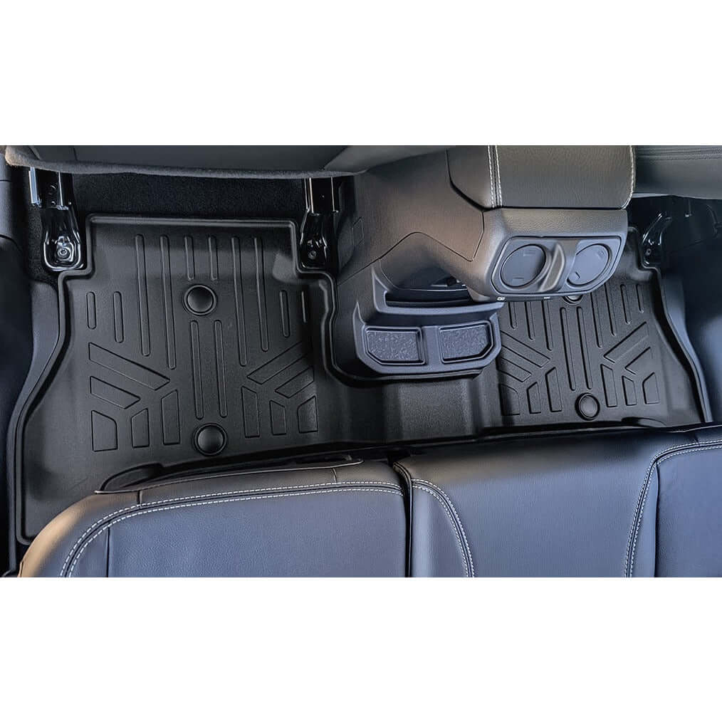 SMARTLINER Floor Liners for 2021-2025 Jeep Wrangler 4xe (Without Trail-Rail system)
