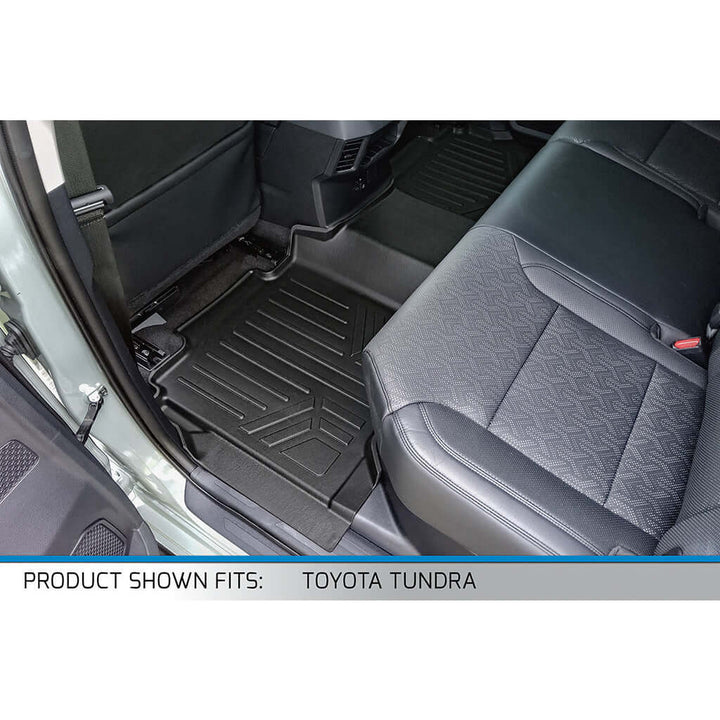SMARTLINER Floor Liners for 2022-2026 Toyota Tundra/Tundra Hybrid (CrewMax Cab) with Underseat Storage