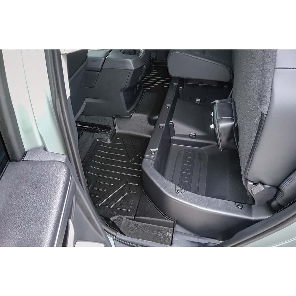 SMARTLINER Floor Liners for 2022-2026 Toyota Tundra (Extended Cab/ Double Cab) with Underseat Storage