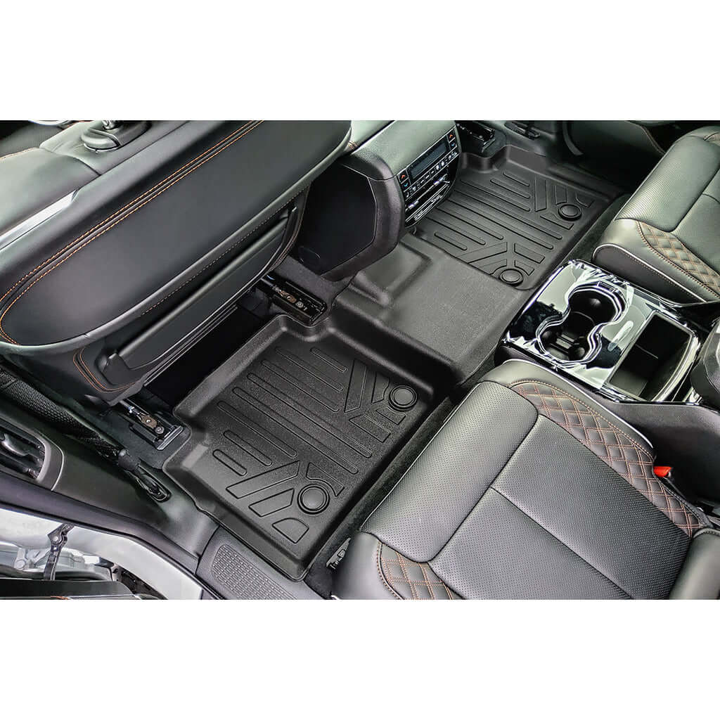 SMARTLINER Floor Liners for 2021-2026 Jeep Grand Cherokee L w/ 2nd Row Bucket Seats and center console