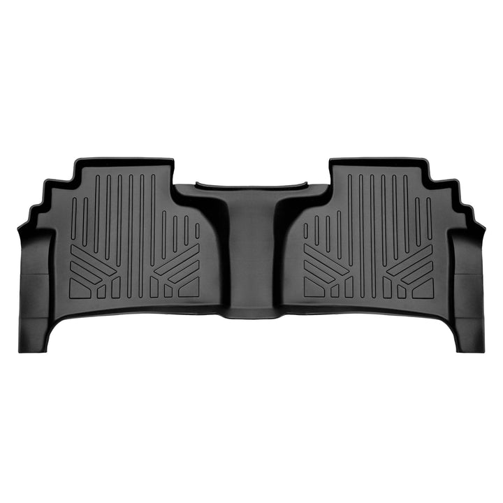 SMARTLINER Custom Fit Floor Liners For 2019-2026 Chevrolet Silverado 1500 Double Cab with Carpet Flooring and 1st Row Bench Seat with OTH Coverage (with 2nd Row Under Seat Storage)