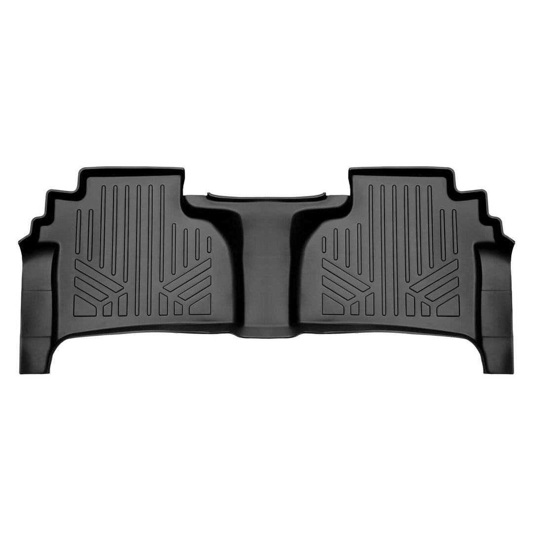SMARTLINER Floor Liners for 2020-2025 Chevy Silverado 2500 HD | 3500 HD (Double Cab|Carpet|(1st Row Bench)|(No OTH)|[2nd Row Storage]