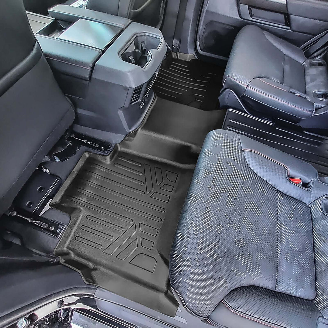SMARTLINER Floor Liners for 2023-2026 Toyota Sequoia (7 Passenger Model without Center Console)