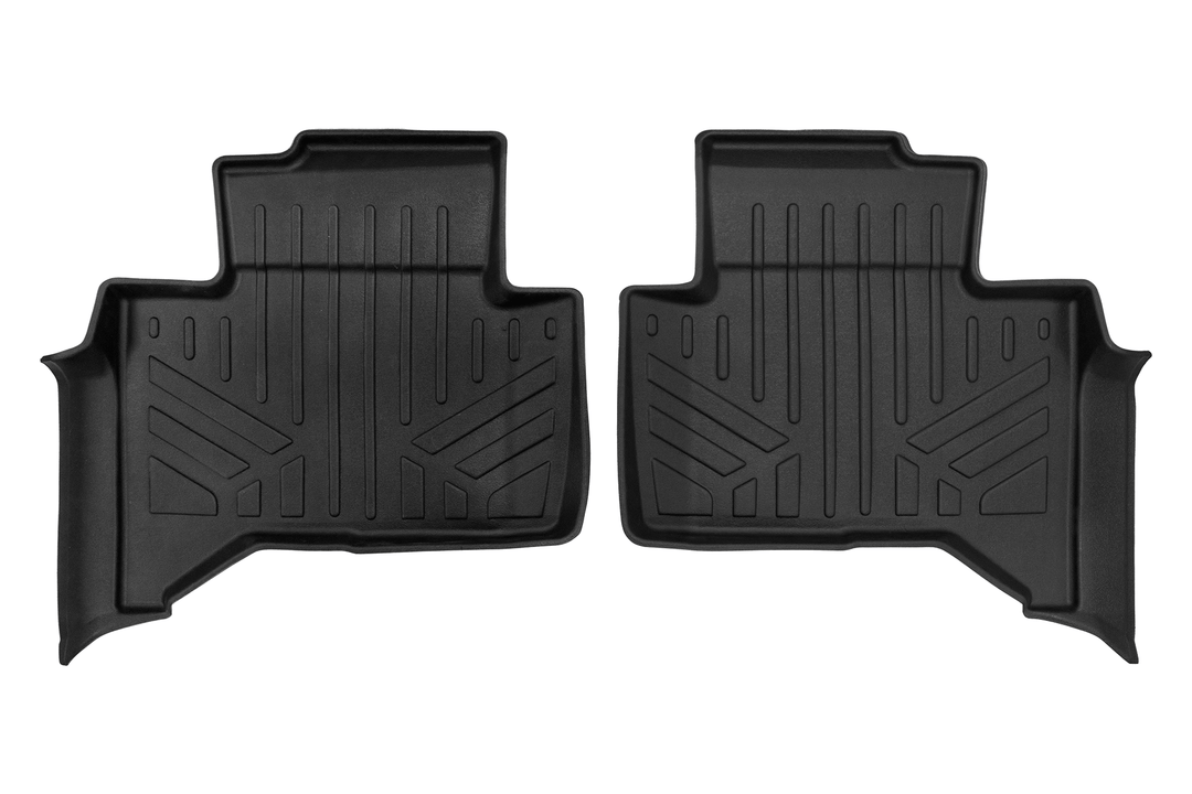SMARTLINER Custom Fit All Weather Protection Floor Mat Liner Set Compatible With 2024-2026 Toyota Land Cruiser