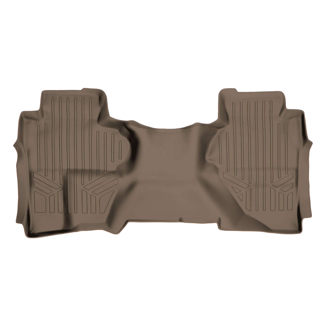 SMARTLINER Floor Liners for Double Cab 2014-2018 Silverado/Sierra 1500 - 2015-2021 2500/3500 HD