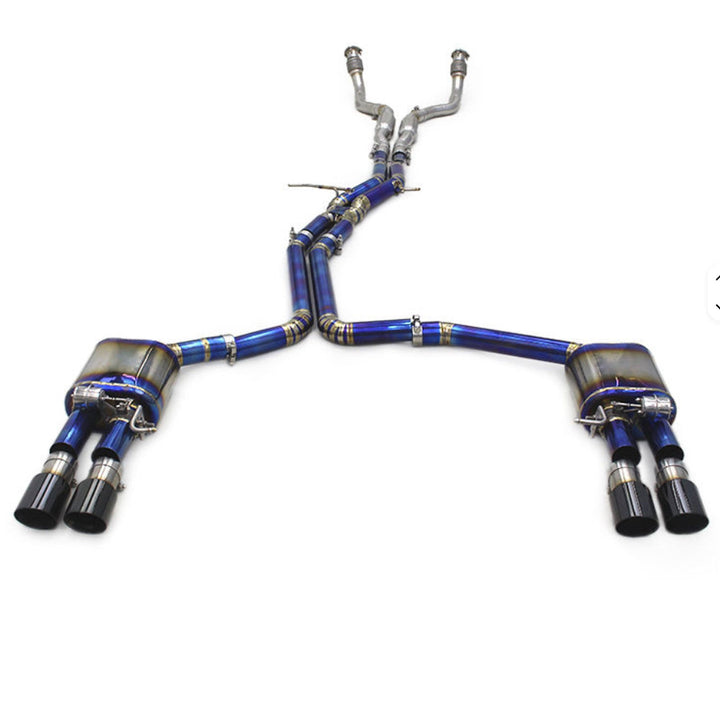 Titanium Valved Catback Exhaust System for Audi RS4 RS5 B9 B9.5 2.9T