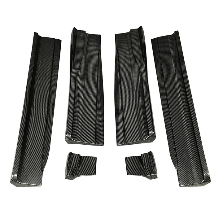 Dry Carbon Fiber Rocker Panel Side Skirts for Lamborghini Urus