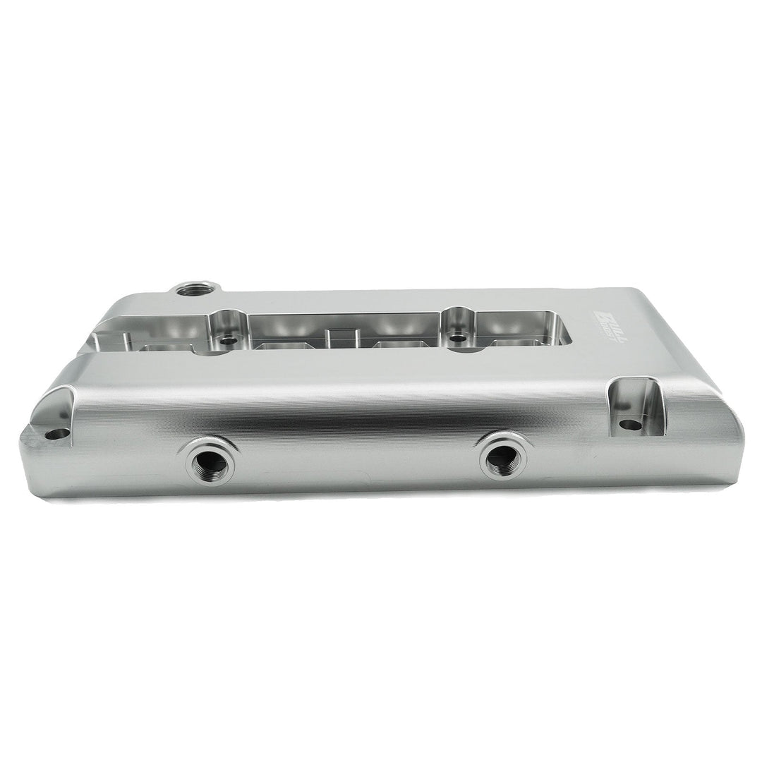 Billet B Series Vented Valve Cover Baffle B16 B18 AN10 For Honda Acura DOHC Vtec
