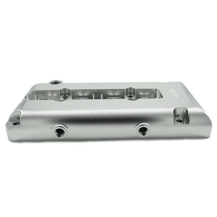 Billet B Series Vented Valve Cover Baffle B16 B18 AN10 For Honda Acura DOHC Vtec