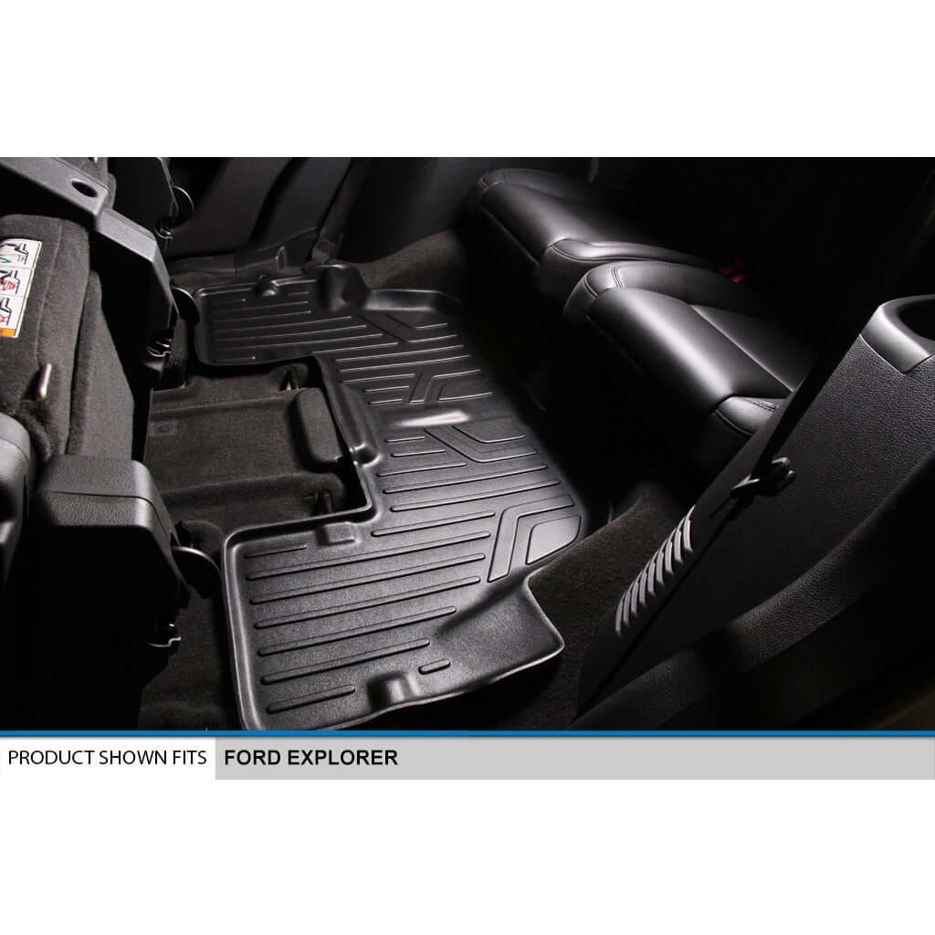 SMARTLINER Floor Liners for 2015-2016 Explorer (without 2nd Row Center Console)