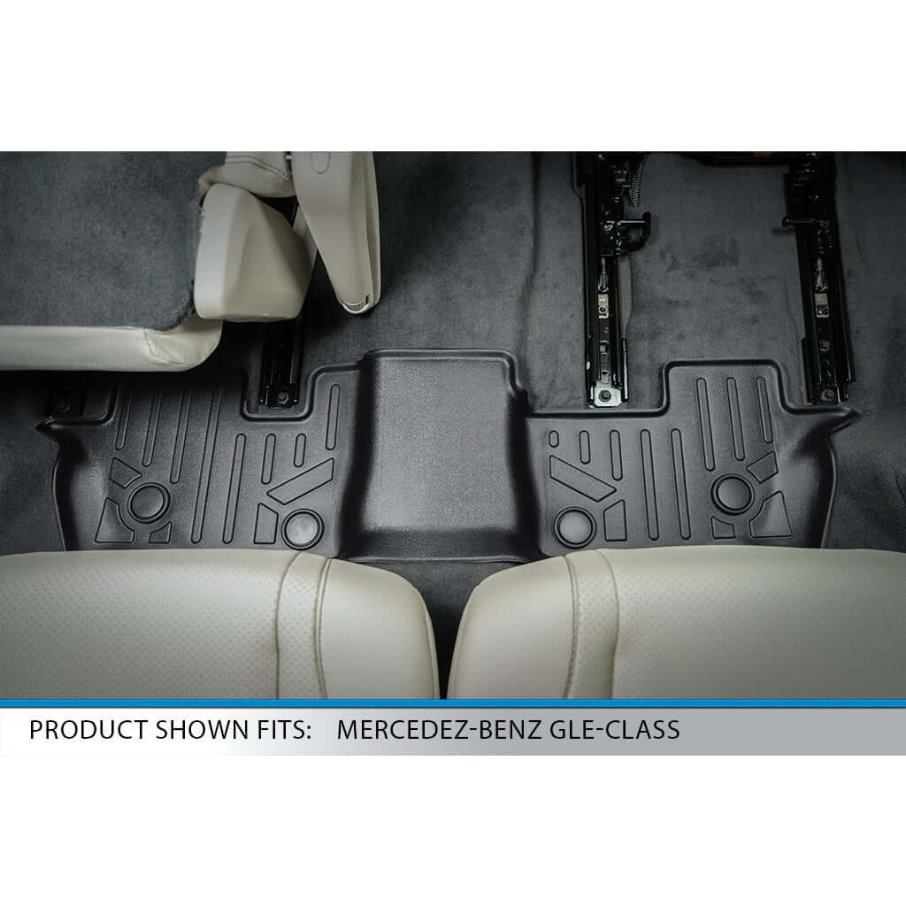 SMARTLINER Floor Liners for 2020-2025 Mercedes-Benz GLE-Class 7/8 Passenger