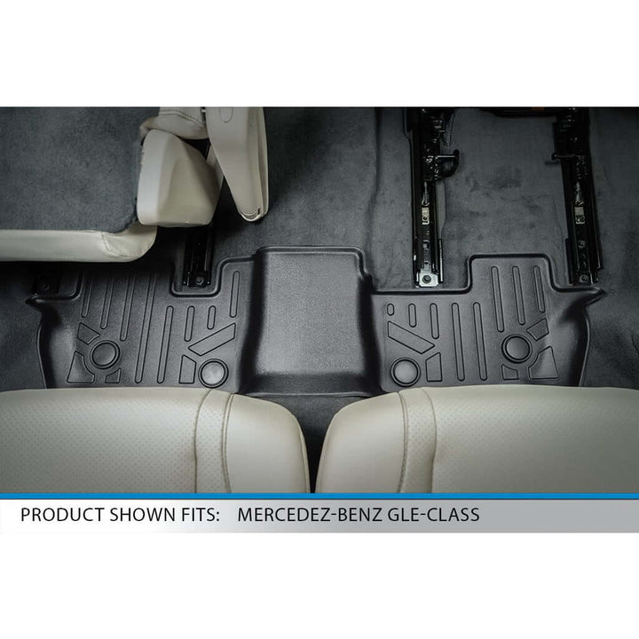 SMARTLINER Floor Liners for 2020-2025 Mercedes-Benz GLE-Class 7/8 Passenger