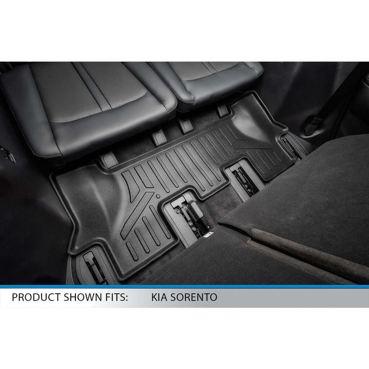 SMARTLINER Floor Liners for 2021-2026 Kia Sorento ((2nd Row Bench))
