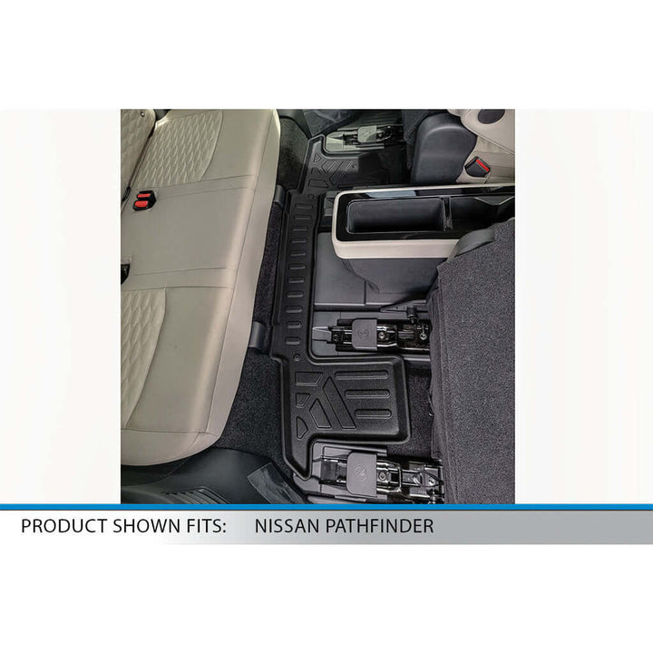SMARTLINER Floor Liners for 2022-2026 Nissan Pathfinder (7 Passenger)