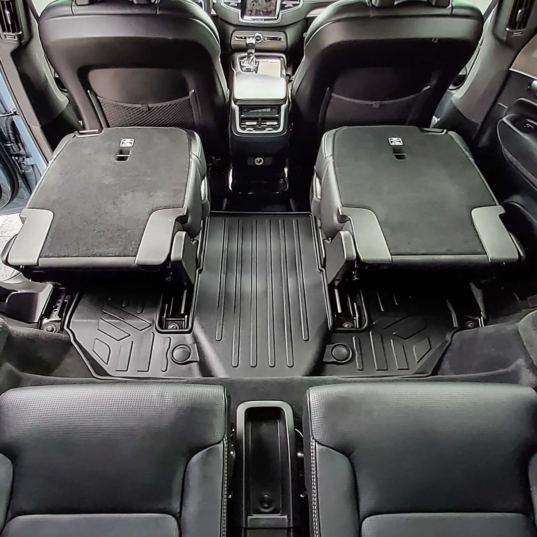 SMARTLINER Custom Fit Floor Liners For 2021-2026 Volvo XC90 (7 Passenger Models)