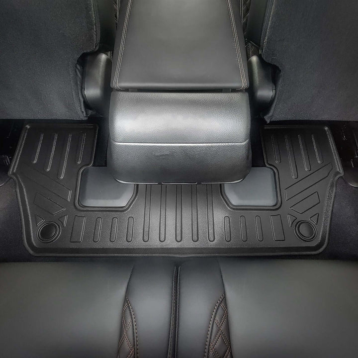 SMARTLINER Floor Liners for 2021-2026 Jeep Grand Cherokee L w/ 2nd Row Bucket Seats and center console (No subwoofer)