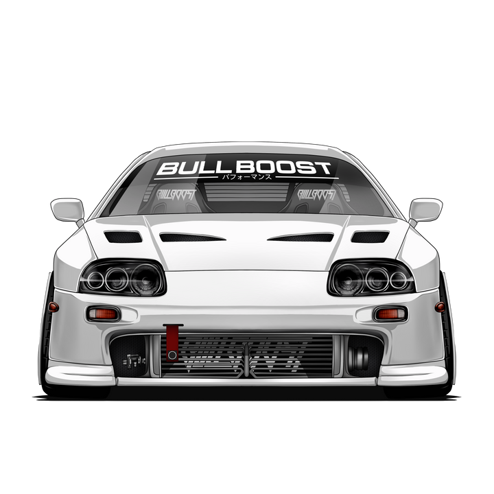Bull Boost Vinyl Window Banner | 45 ENTRIES