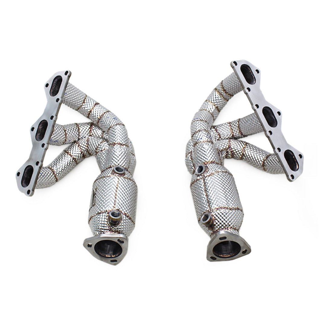 Catted Exhaust Manifold for Porsche Boxster Cayman 981 300 Cell