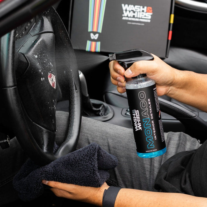 WASH&amp;WHIPS CLEAN - Kit de lavado interior para coche (Paso 2)