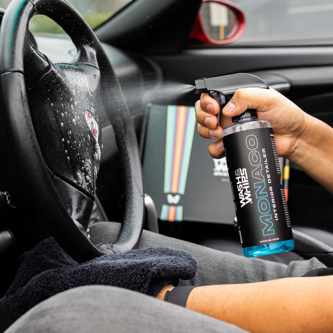 WASH&amp;WHIPS CLEAN - Kit de lavado interior para coche (Paso 2)