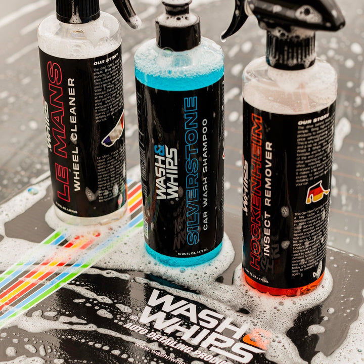 WASH&amp;WHIPS WASH - Kit de lavado exterior para coches (Paso 1)