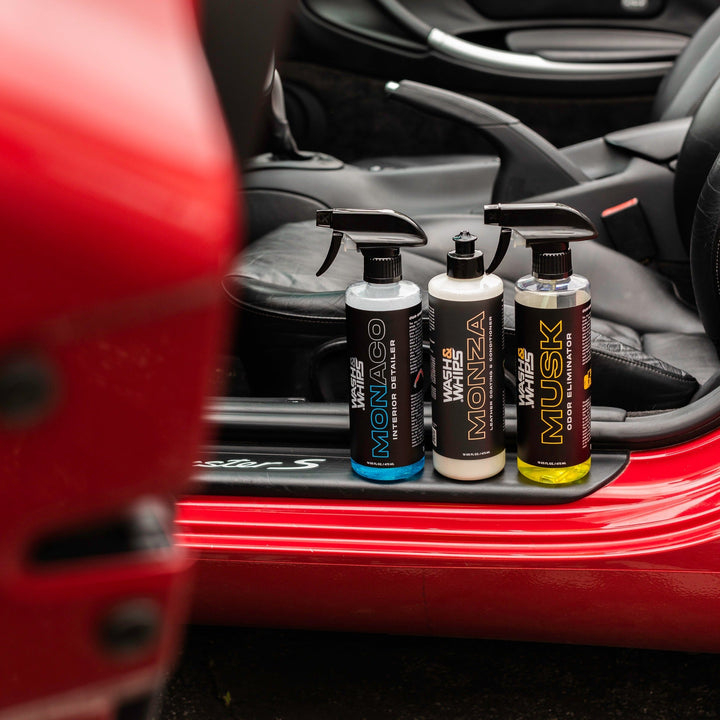 WASH&amp;WHIPS CLEAN - Kit de lavado interior para coche (Paso 2)