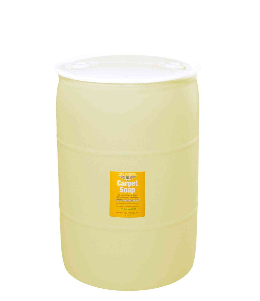 Carpet Soap 5 Gallons w/ Spigot - Carpet & Fabric Seat Cleaner/Spot Remover