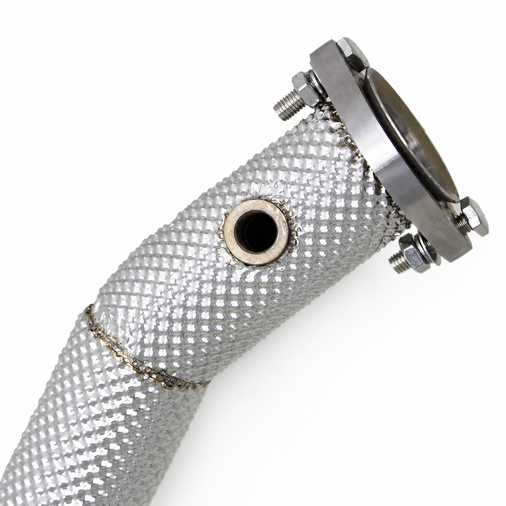 High‑Flow Catted Stainless Steel Downpipe for Mercedes Benz S63 AMG W222 5.5T