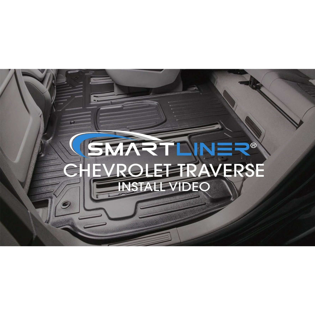 SMARTLINER Floor Liners for 2018-2023 Chevrolet Traverse ((2nd Row Bench))