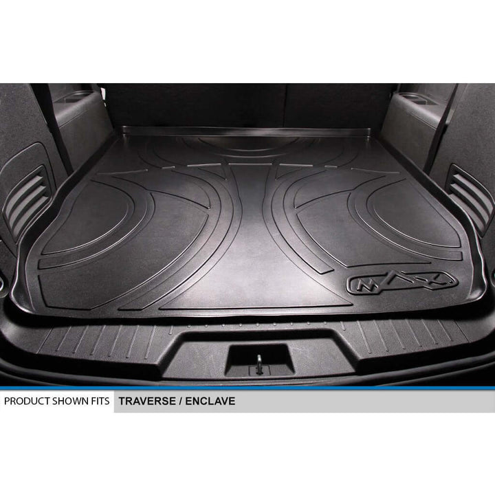 SMARTLINER Floor Liners for Traverse/Enclave/Acadia/Outlook ((2nd Row Bench))