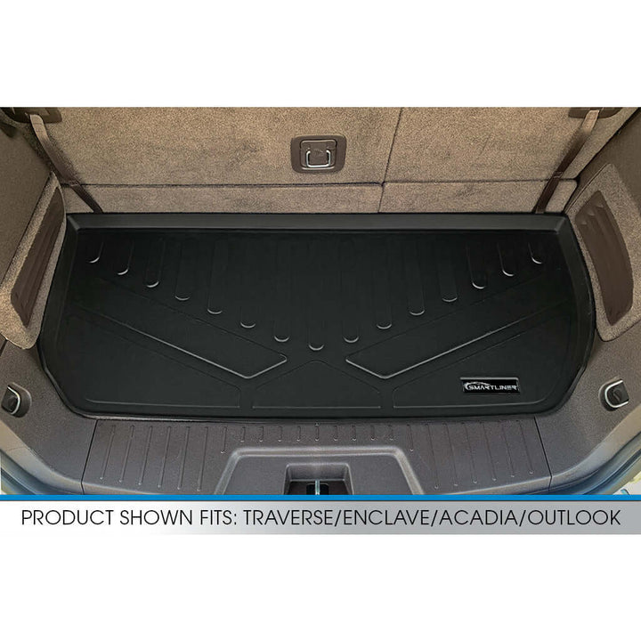 SMARTLINER Floor Liners for 2009-2010 Chevrolet Traverse (2nd Row Bucket)