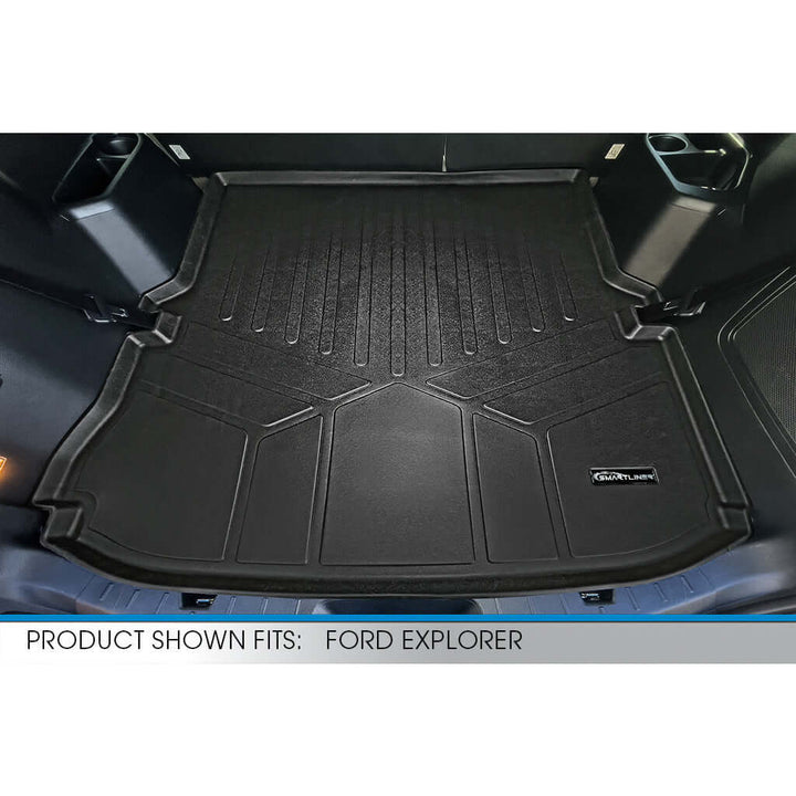 Alfombrillas SMARTLINER a medida para Ford Explorer 2015-2016 con consola central de la segunda fila