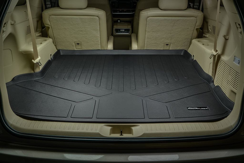 SMARTLINER Custom Fit Floor Liners For 2014-2019 Toyota Highlander Hybrid (with 2nd Row Bucket Seat)