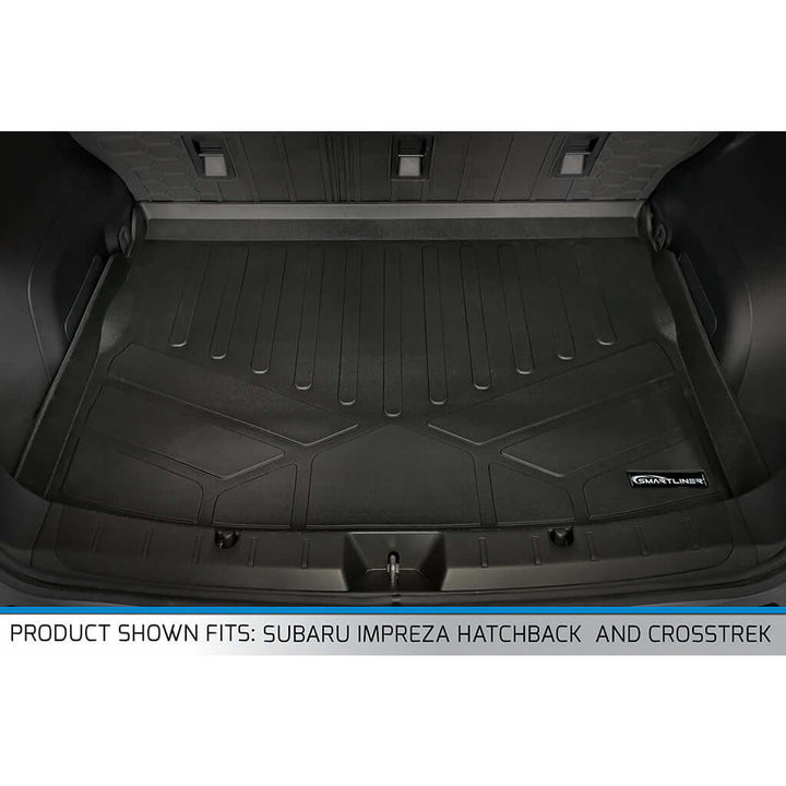 SMARTLINER Floor Liners for 2018-2023 Subaru Impreza Hatchback (No Sedan) and Crosstrek All Models