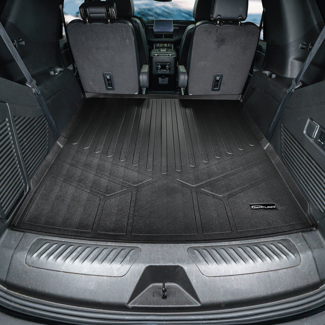 SMARTLINER Floor Liners for 2021-2025 Chevrolet Tahoe/ GMC Yukon (2nd Row Bucket)