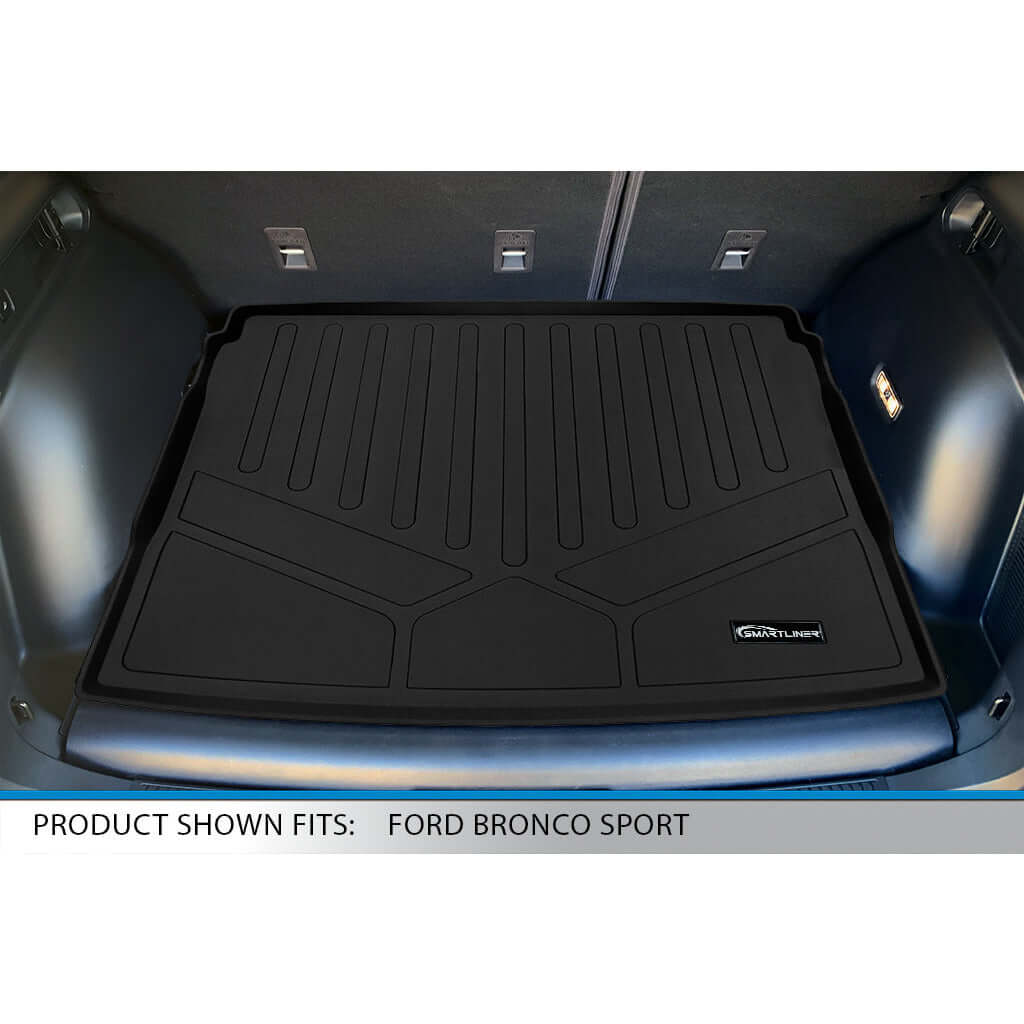 Alfombrillas SMARTLINER a medida para Ford Bronco Sport 2021-2025 con suelo de goma