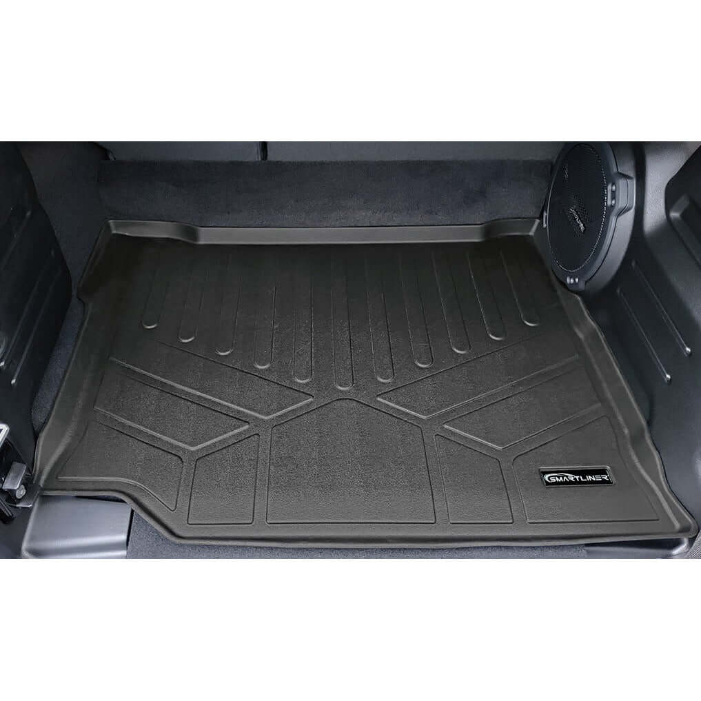 SMARTLINER Floor Liners for 2021-2025 Jeep Wrangler 4xe (Without Trail-Rail system)
