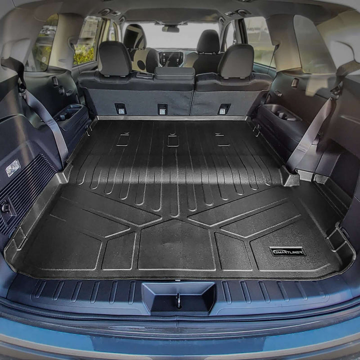 Smart Trim™ Floor Liners For 2019-2026 Subaru Ascent (2nd Row Bench) and No Subwoofer in the Cargo Area
