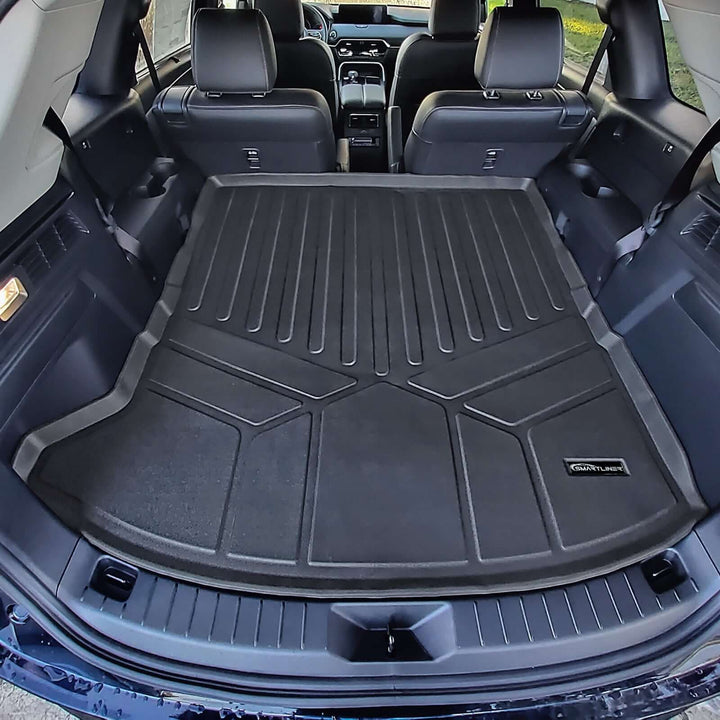 SMARTLINER Floor Liners for 2024-2026 Mazda CX-90 (Only Fits 2nd Row Bucket Seats With Center Console)