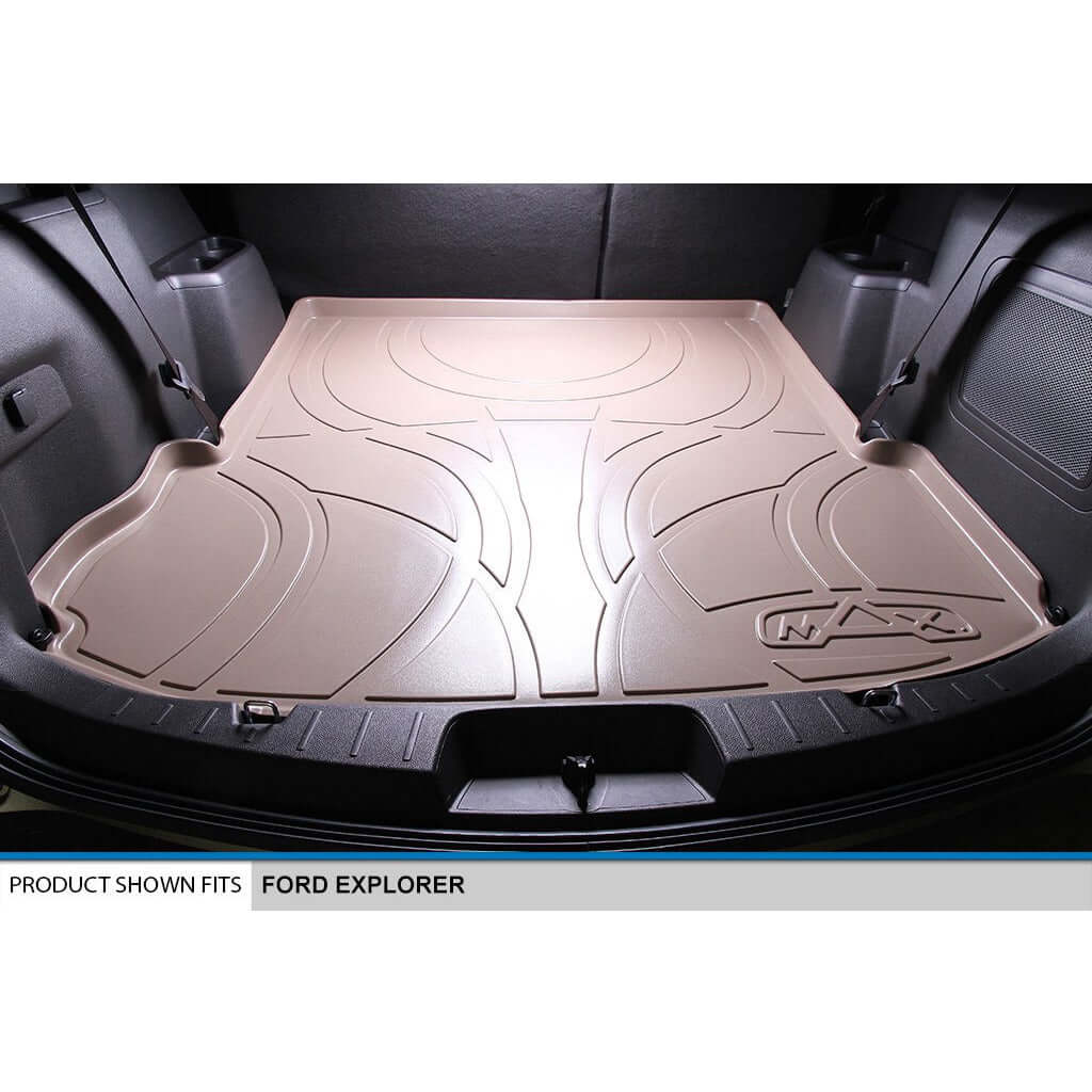 Alfombrillas SMARTLINER a medida para Ford Explorer 2017-2019 sin consola central de la segunda fila