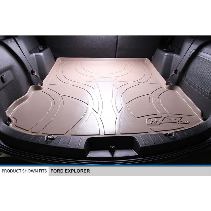 Alfombrillas SMARTLINER a medida para Ford Explorer 2017-2019 con consola central de la segunda fila