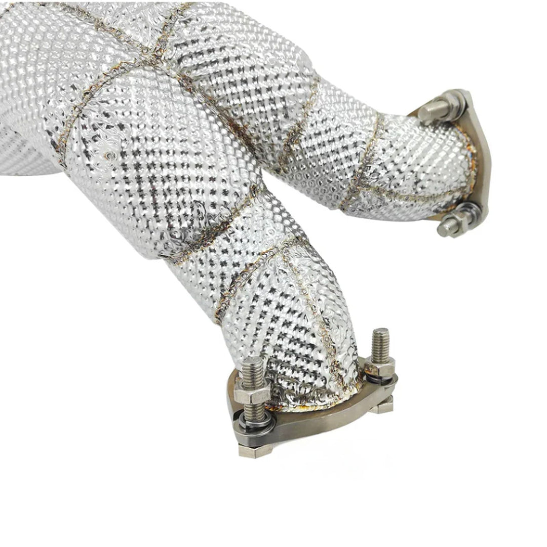 High Flow 304 Stainless Exhaust Downpipe for Audi SQ5 B9 3.0T