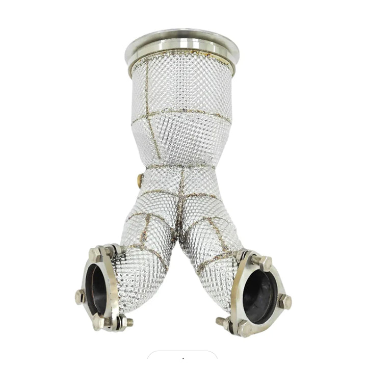 High Flow 304 Stainless Exhaust Downpipe for Audi SQ5 B9 3.0T