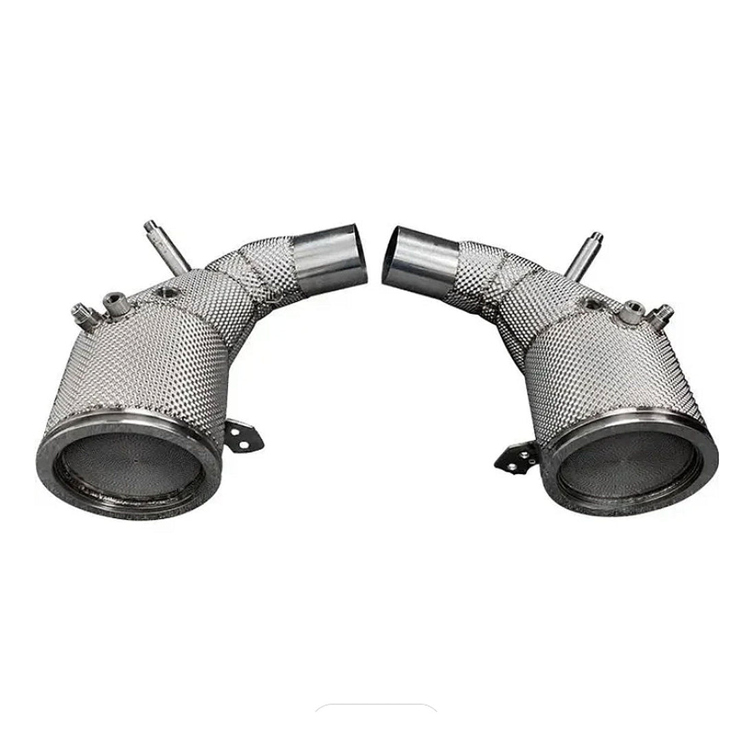 304 Catted Downpipe for Porsche Carrera Turbo S 992 992.1 992.2 GT3 RS GT3RS